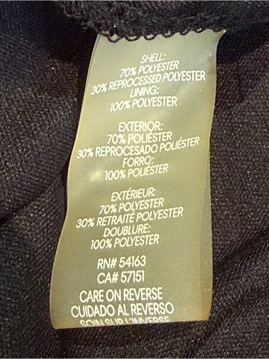 Calvin Klein Women’s Black Short Sleeve Polka Dot Pattern V-Neck Dress Size 8 - Picture 4 of 13